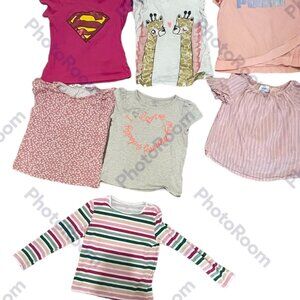 7 Kids Tops, Various Brands  Different Colors,4/6 Y